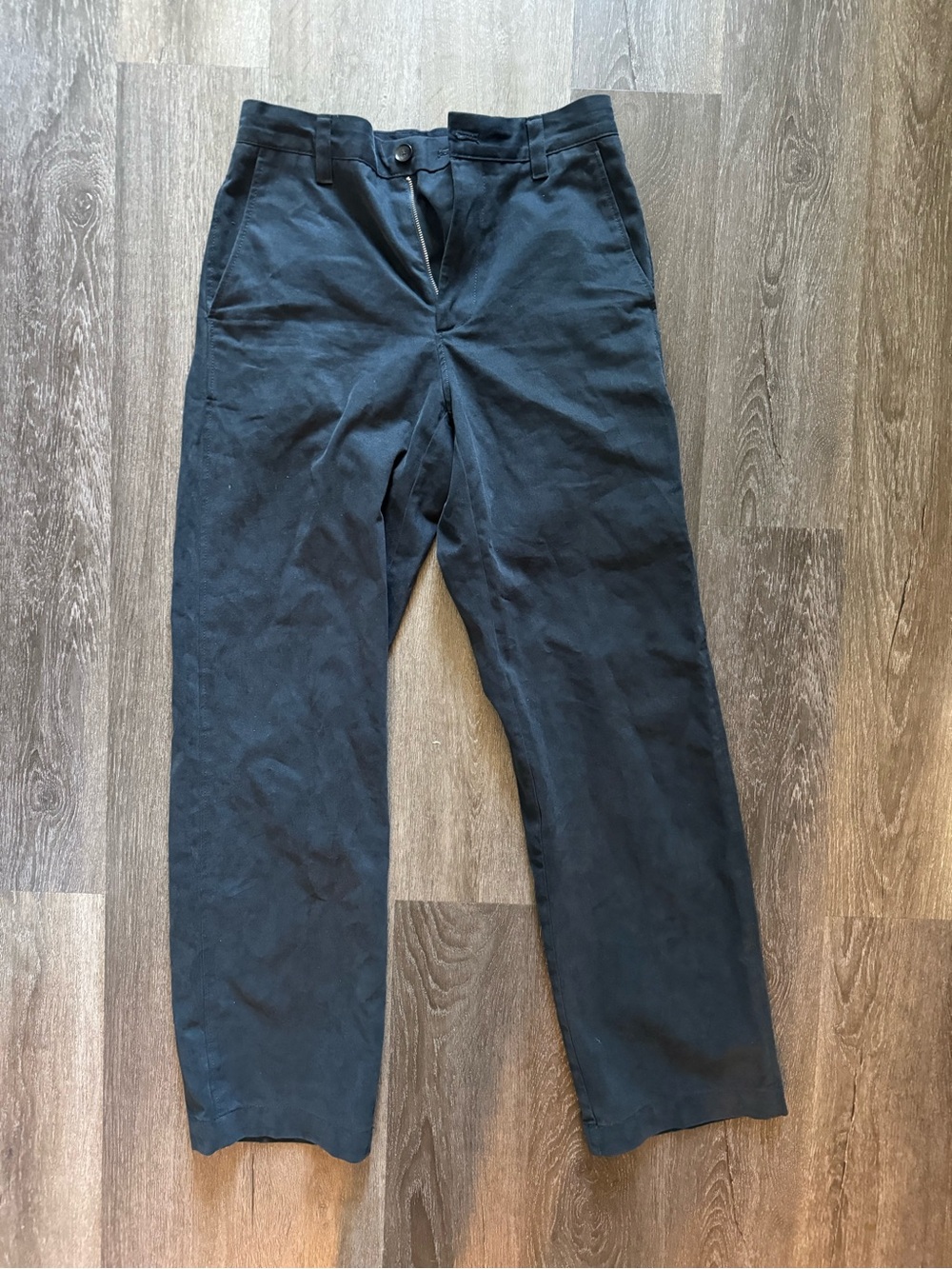 Zara Men's Dark Blue Chinos 29x31